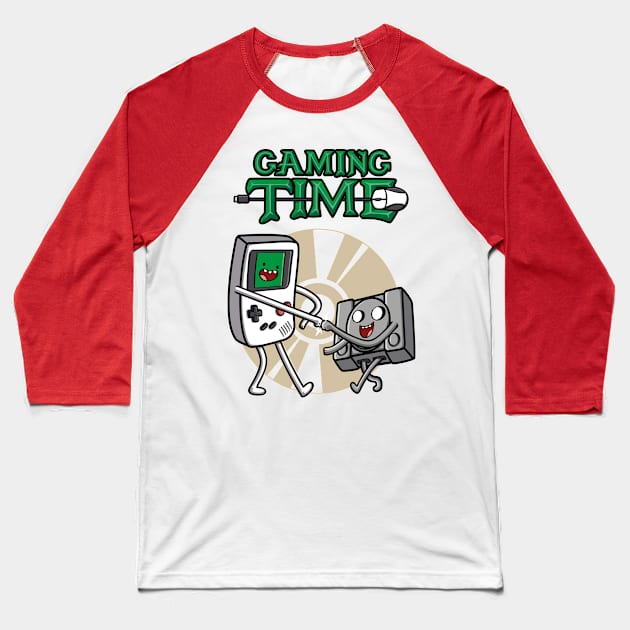 Gaming Time Baseball T-Shirt by Olipop